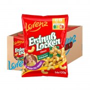 Lorenz Erdnu&szlig;locken Classic 14x120g bei Amazon f&uuml;r 13,93&euro;