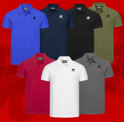 Lotto Piqu&eacute; Cotton Herren Polo-Shirt in 6 Farben 100 % Baumwolle