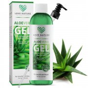 Love Nature Aloe Vera Gel 250ml f&uuml;r Gesicht, Haut und Haare bei@amazon - 12,74&euro;