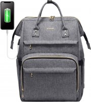 LOVEVOOK Business Rucksack mit 17-Zoll-Laptopfach und USB Ladeanschluss