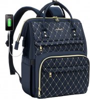 LOVEVOOK Elegant Damen Rucksack mit Laptopfach USB Ladeanschluss