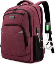 LOVEVOOK Wasserdichter Schulrucksack mit 17 Zoll Laptopfach