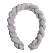 LULANDO Nestchenschlange Zopfmuster grau 300 cm f&uuml;r 48,99&euro; statt 58,39&euro;