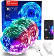 Lumary 2x 5 Meter Smart WiFi RGB LED Streifen mit Alexa und Google Sprachsteuerung
