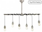 Lumineo Pendelleuchte mit 6 Fassungen