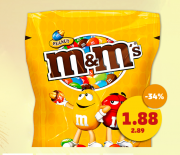  M&M&rsquo;S Verschiedene Sorten ab Freitag 11.05. nur 1,88&euro; @Penny