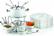 M&auml;ser 28-teiliges Fondue Set emailliert