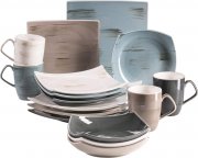 M&Auml;SER 931448 Serie Derby Premium Geschirr-Set 16-teilig f&uuml;r 4 Personen