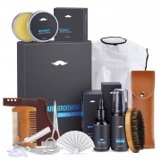 Magicfun Bartpflege Deluxe Geschenk-Set f&uuml;r M&auml;nner