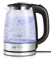 Magnani 1,7 Liter Wasserkocher aus Glas mit LED-Beleuchtung