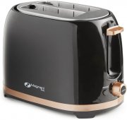 Magnani 2 Scheiben Toaster mit Auftaufunktion und einstellbarem Br&auml;unungsgrad