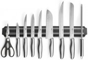 Magnani Messer-Set 9-teilig aus Edelstahl mit Magnetleiste