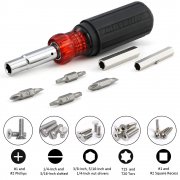 Magnetischer Schraubendreher Meterk Mutternschl&uuml;ssel 11-in-1 Multi-Tool