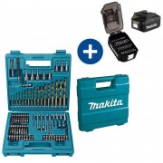 Makita B-49373 75-teiliges Bit & Bohrer-Set + Makita B-68323 21-teiliges Bitset