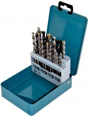 Makita D-46202 18-teiliges Bohrerset f&uuml;r Metall und Holz
