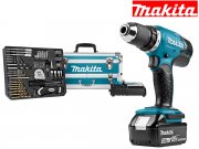 Makita DDF453RFX2 Akku-Bohrschrauber Inklusive Koffer und Zubeh&ouml;r