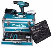 Makita DF457DWEX6 2x1,3 Ah + 102 tlg Zub. + Koffer