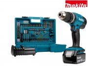 Makita DHP453FX12 18 V Kombibohrer mit 3 Funktionen und Transporttasche
