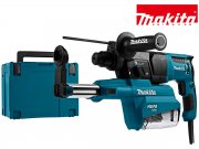 Makita HR2650J Komibohrer 230V 800W SDS+ mit Absaugvorrichtung