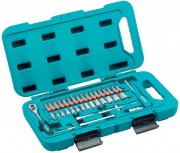 Makita P-90283 Steckschl&uuml;ssel-Bit-Set im Koffer 40-teilig