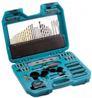 Makita P-90370 Bohrer- u. Bit-Set 120-teilig