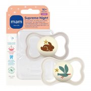 MAM Supreme Night Schnuller f&uuml;r Babys ab 16 Monaten reduziert