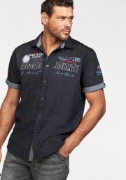 Man's World Kurzarmhemd Mit Print und Aufn&auml;hern f&uuml;r 18.94 mit Versand statt 24.99&euro;