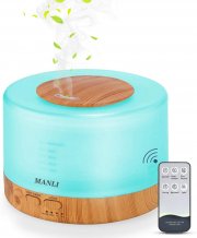 MANLI 500ml Aroma Diffuser Luftbefeuchter mit LED Farbenwechsel