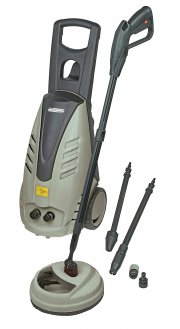 Mannesmann Hochdruckreiniger mit 1500 Watt + Fl&auml;chenreiniger und Dreckfr&auml;se, 64,97&euro; statt 89,99&euro;