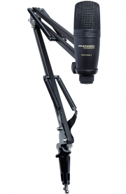 Marantz Professional Podcasting-Kit mit professionellem USB-Kondensatormikrofon und St&auml;nder