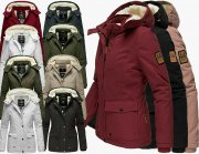 Marikoo Keikoo Damen Winterjacken mit Kapuze