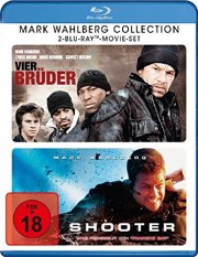 Mark Wahlberg Collection - Vier Br&uuml;der/ Shooter [Blu-ray] 