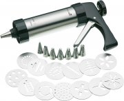 MasterClass Geb&auml;ckpresse mit Schablonen und Spritzt&uuml;llen Set