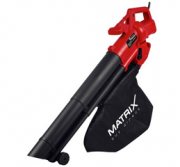 MATRIX Laubsauger aus Kunststoff in Rot/Schwarz mit Newslettergutschein nur 19,99 Euro