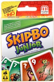 Mattel Games T1882 Skip-Bo Junior Kartenspie