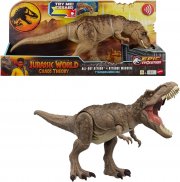 Mattel Jurassic World AllOut Attack Tyrannosaurus Rex mit Bei&szlig;bewegung und Br&uuml;llger&auml;uschen