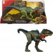 Mattel Jurassic World: Die Wiedergeburt Gigantic Thrashers Tyrannotitian Dinosaurier JCL75