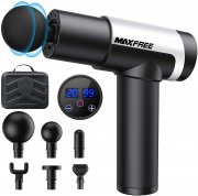 Maxfree Massagepistole mit 6 Massagek&ouml;pfen