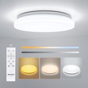 Maxsure 24W LED Deckenleuchte mit Fernbedienung