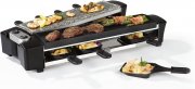 MAXXMEE Raclette Grill mit 2 Grillzonen f&uuml;r 8 Personen