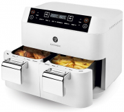 MAXXMEE XL Air Fryer Doppelkorb Hei&szlig;luft Fritteuse