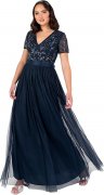 Maya Deluxe Maxikleid mit Blumen & Pailletten f&uuml;r nur 27,63&euro;