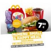 McMen&uuml; Small & Happy Meal + Milka Schmunzelhase f&uuml;r 7,50&euro; &ndash; McDonald&rsquo;s Ostercountdown 