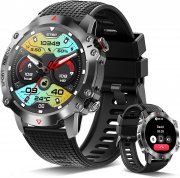 Mdawnpeaks KR10 Milit&auml;r Smartwatch und Fitnessuhr f&uuml;r Android und iOS
