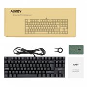 Mechanische Tastatur von AUKEY, wasserdicht mit austauschbaren Tasten nur 23,99&euro; statt 31,99&euro;
