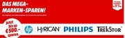 Media Markt Mega Marken Sparen: g&uuml;nstige Artikel von HP, Hyrican, Trekstor und Philips