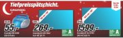 MediaMarkt Tiefpreissp&auml;tschicht mit Grundig-Produkten, z.B. diverse Fernseher und Haushaltsger.
