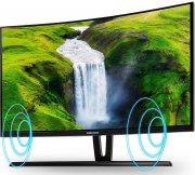 MEDION AKOYA P52710 Curved Monitor 27 Zoll Full HD HDMI VGA mit integrierten Lautsprecher