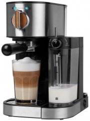 MEDION Espressomaschine MD 17116 mit 15 bar mit Milchaufsch&auml;umer
