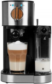 MEDION Espressomaschine MD 17116 mit integrierten Milchaufsch&auml;umer